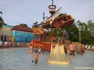 Caribbean Beach Resort Kiddie Splash Area