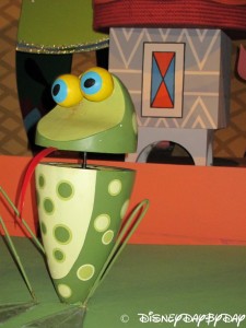 Frog on Small World