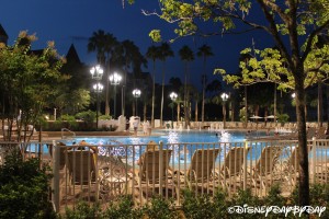 Grand Floridian Courtyard Pool 072013 - 6