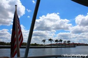 Boat American Flag