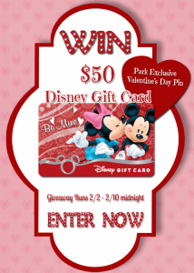 Disney Valentines Day Giveaway
