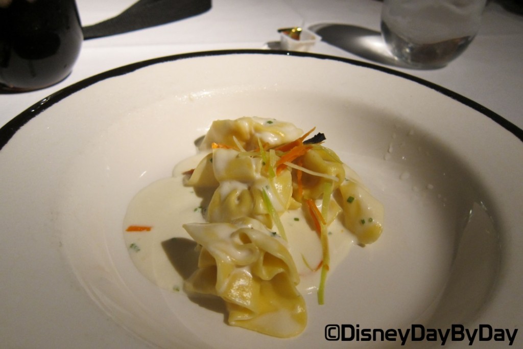Disney Wonder - Black Truffle Pasta Purseittes