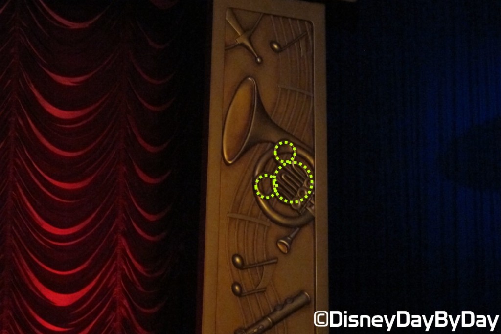 Magic Kingdom - PhilharMagic - HiddenMickey 1 - DisneyDayByDay