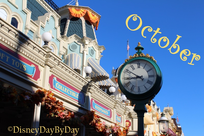 October Calendar -1 DisneyDayByDay