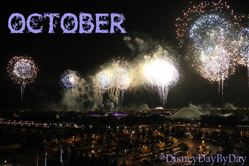 October Calendar - DisneyDayByDay