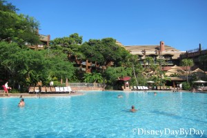 Animal Kingdom Lodge - Uzima Pool- 1 - DisneyDayByDay