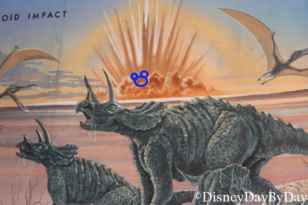 Hidden Mickey - Animal Kingdom - Dinosaur -1- DisneyDayByDay