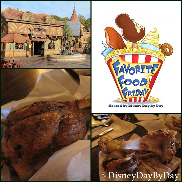 Favorite Food Friday - Gaston's Pork Shank - DisneyDayByDay