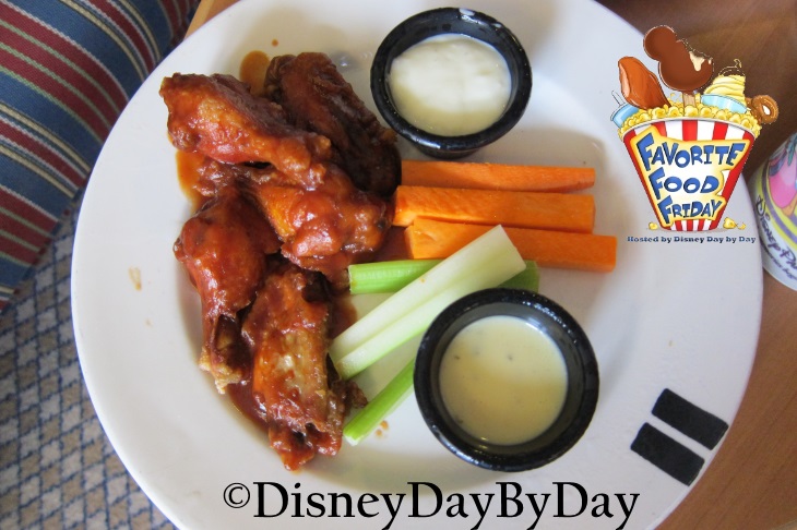 Disney Cruise - Chicken Wings - Room Service - DisneyDayByDay