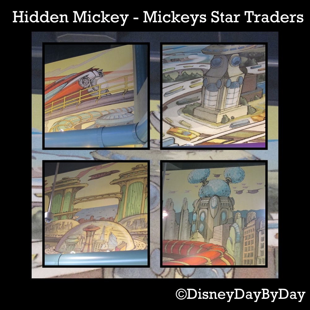 Hidden Mickey - Mickeys Star Traders - Magic Kingdom - DisneyDayByDay