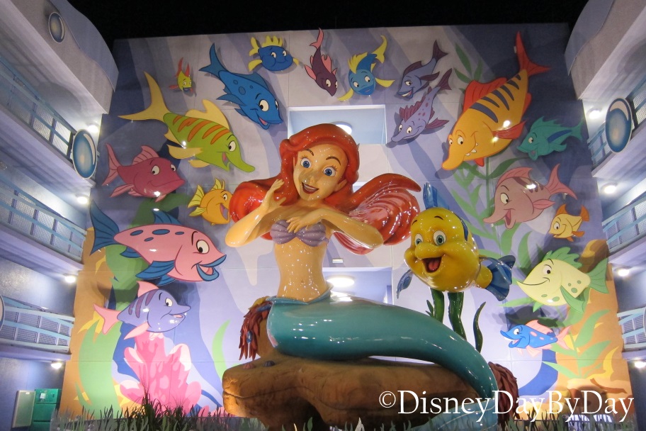 Walt Disney World Lodging - Art of Animation - Little Mermaid 1 - DisneyDayByDay