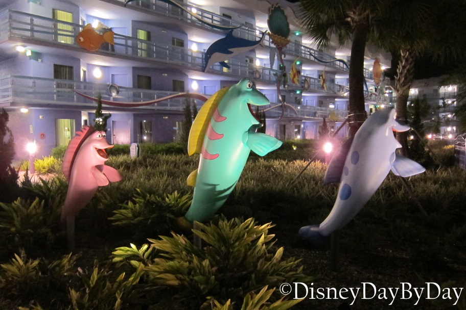 Walt Disney World Lodging - Art of Animation - Little Mermaid 10 - DisneyDayByDay