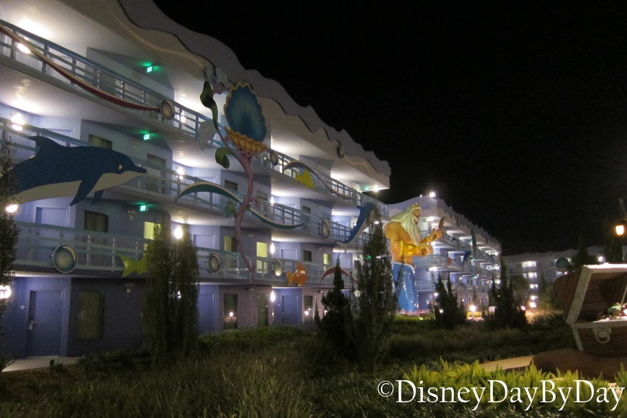Walt Disney World Lodging - Art of Animation - Little Mermaid 11 - DisneyDayByDay