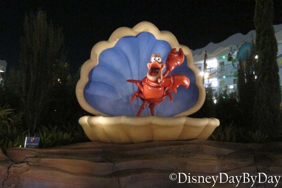 Walt Disney World Lodging - Art of Animation - Little Mermaid 12 - DisneyDayByDay