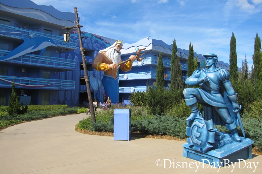 Walt Disney World Lodging - Art of Animation - Little Mermaid 3 - DisneyDayByDay