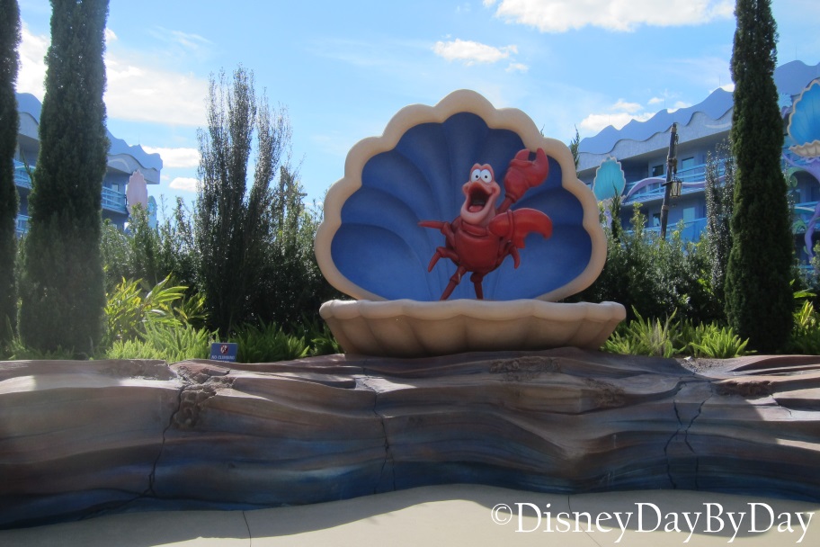 Walt Disney World Lodging - Art of Animation - Little Mermaid 6 - DisneyDayByDay
