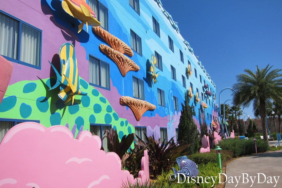 Walt Disney World Lodging - Art of Animation - Resort Area 2- DisneyDayByDay