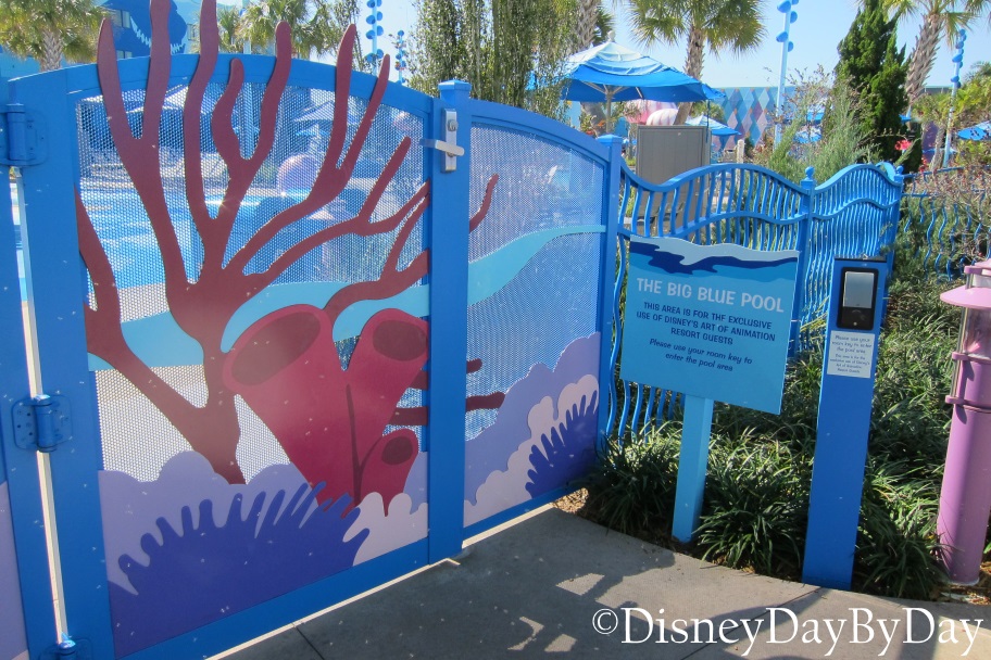 Walt Disney World Lodging - Art of Animation - The Big Blue Pool 2 - DisneyDayByDay
