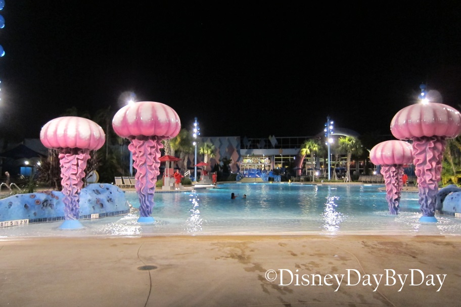 Walt Disney World Lodging - Art of Animation - The Big Blue Pool 6 - DisneyDayByDay
