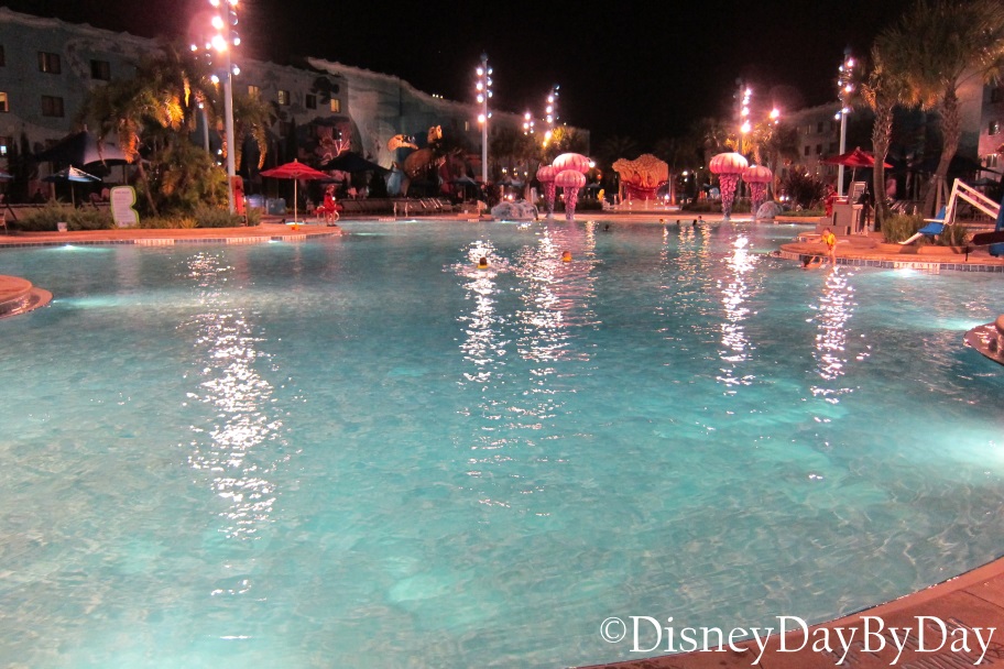 Walt Disney World Lodging - Art of Animation - The Big Blue Pool 7 - DisneyDayByDay
