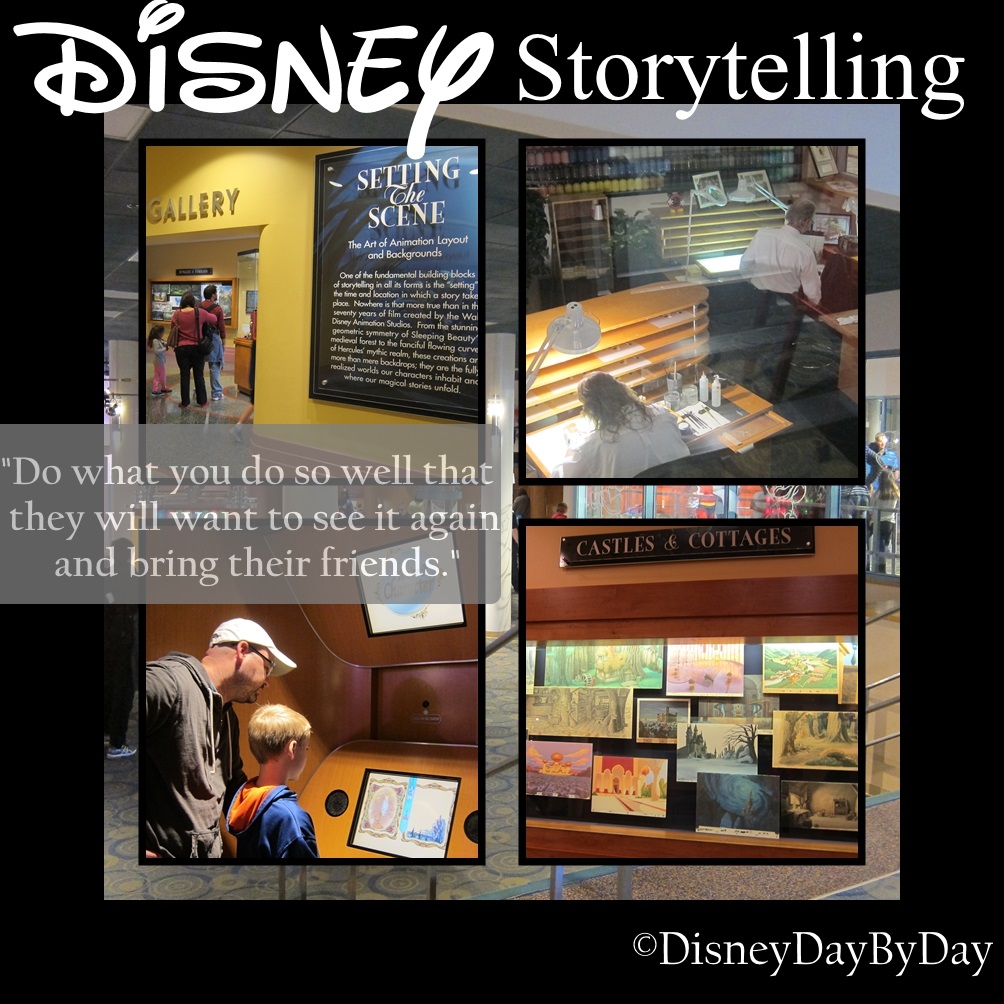 Wordless Wednesday - Disney Storytelling - DisneyDayByDay
