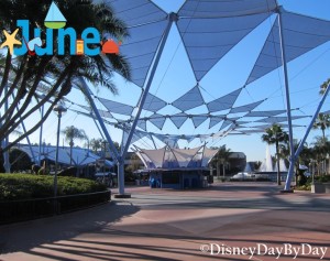 Walt Disney World June Calendar - Epcot - DisneyDayByDay