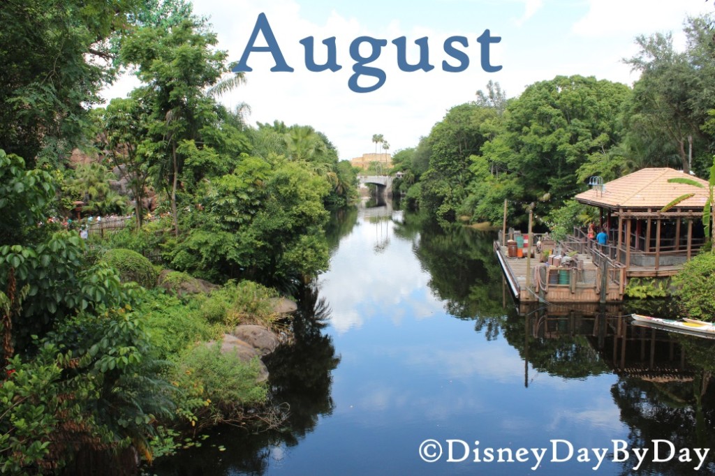 Disney August 2015 Calendar 1 - DisneyDayByDay
