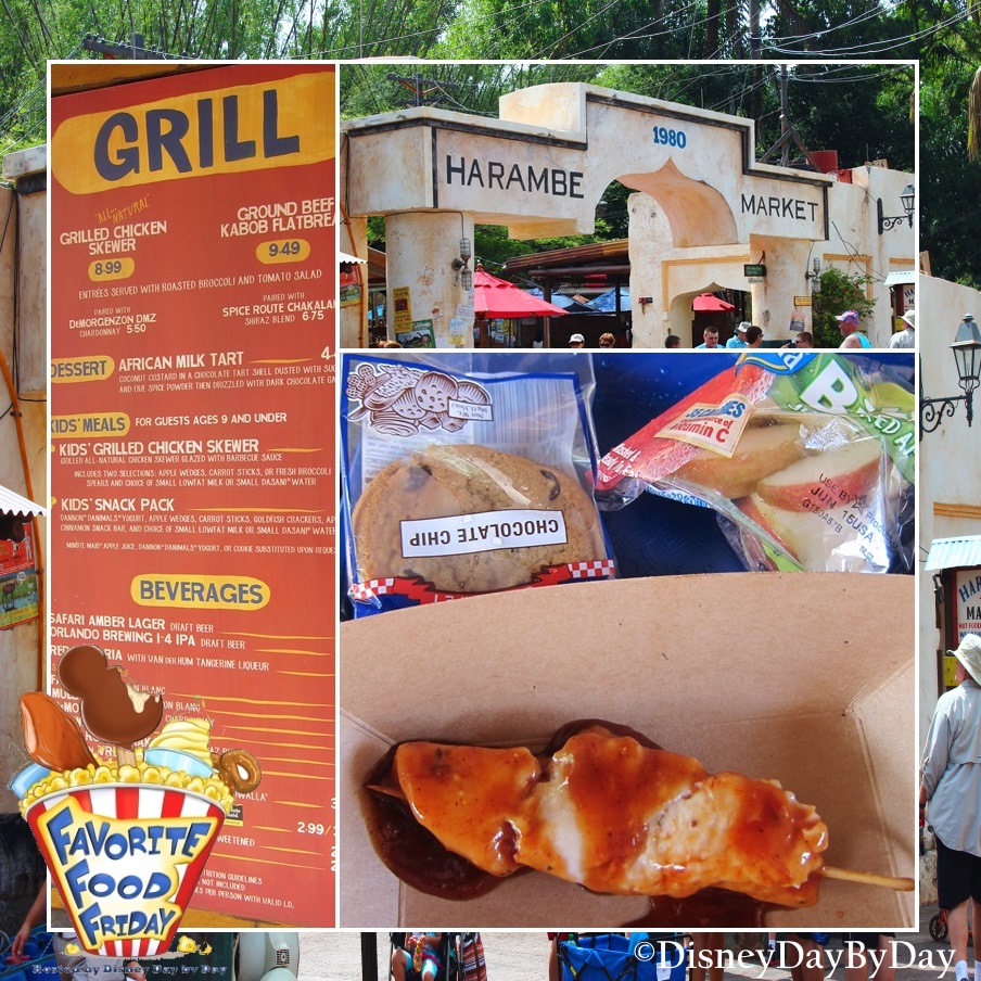 Kids Chicken Skewer - Favorite Food Friday - DisneyDayByDay